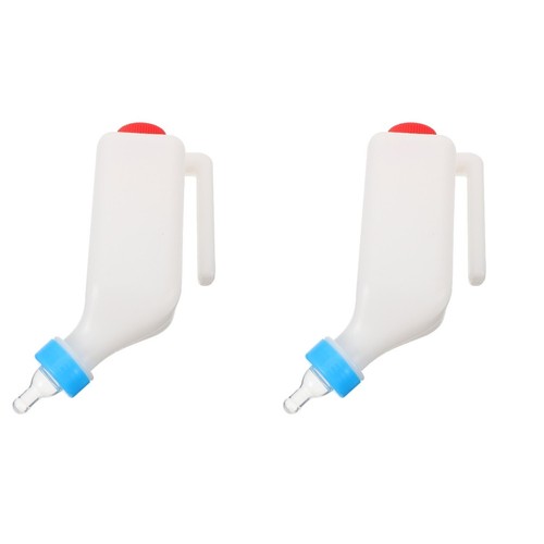 White calf bottle reusable - calf,