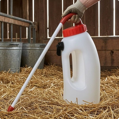Calf drenching bottle - calf,