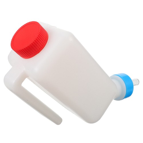 Animal feeding bottle white - feeding,