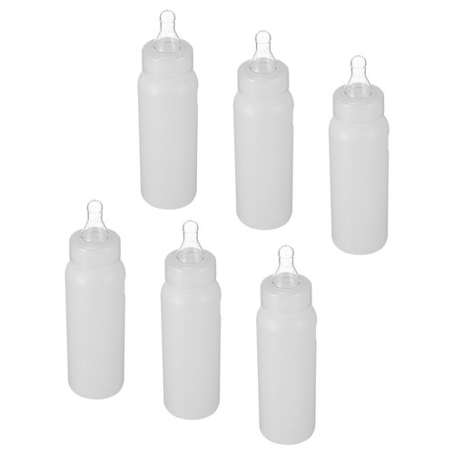 6pcs plastic animal nursing - 6pcs,