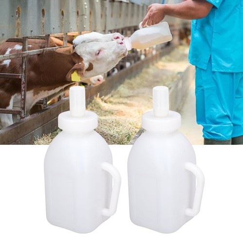 Calf feeding bottle - 2x, 1l